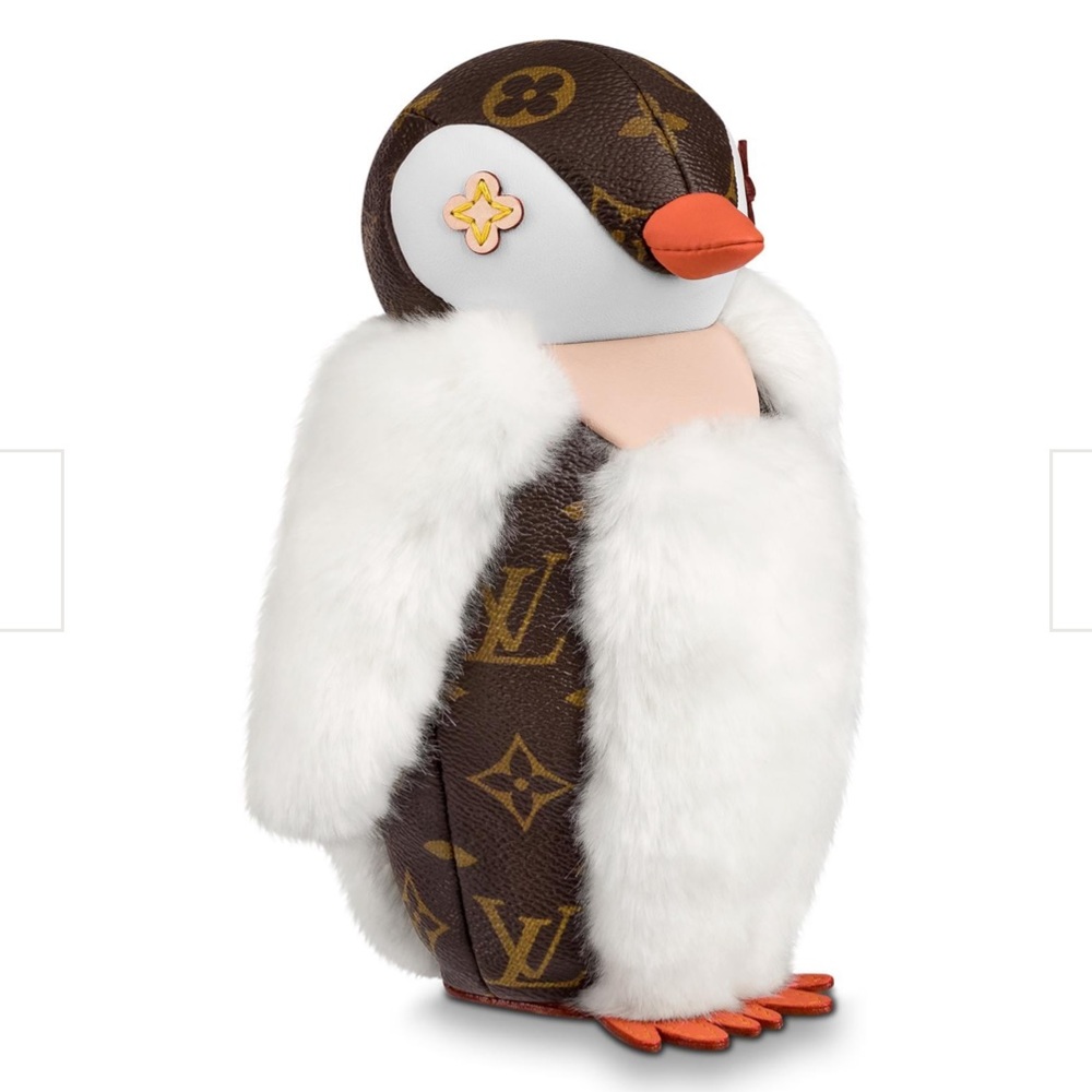 Louis Vuitton Ernest Stuffed Animal Penguin Toy